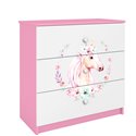 Komoda Babydreams - Konik Różowy