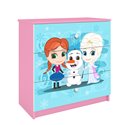 Komoda Babydreams - Kraina lodu Różowy