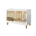 Łóżko niemowlęce Kubi białe