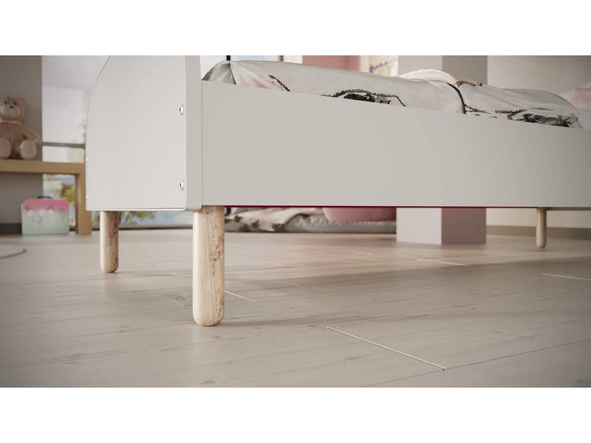 Łóżko Emma - 200x90, materac piankowo-lateksowo-kokosowy