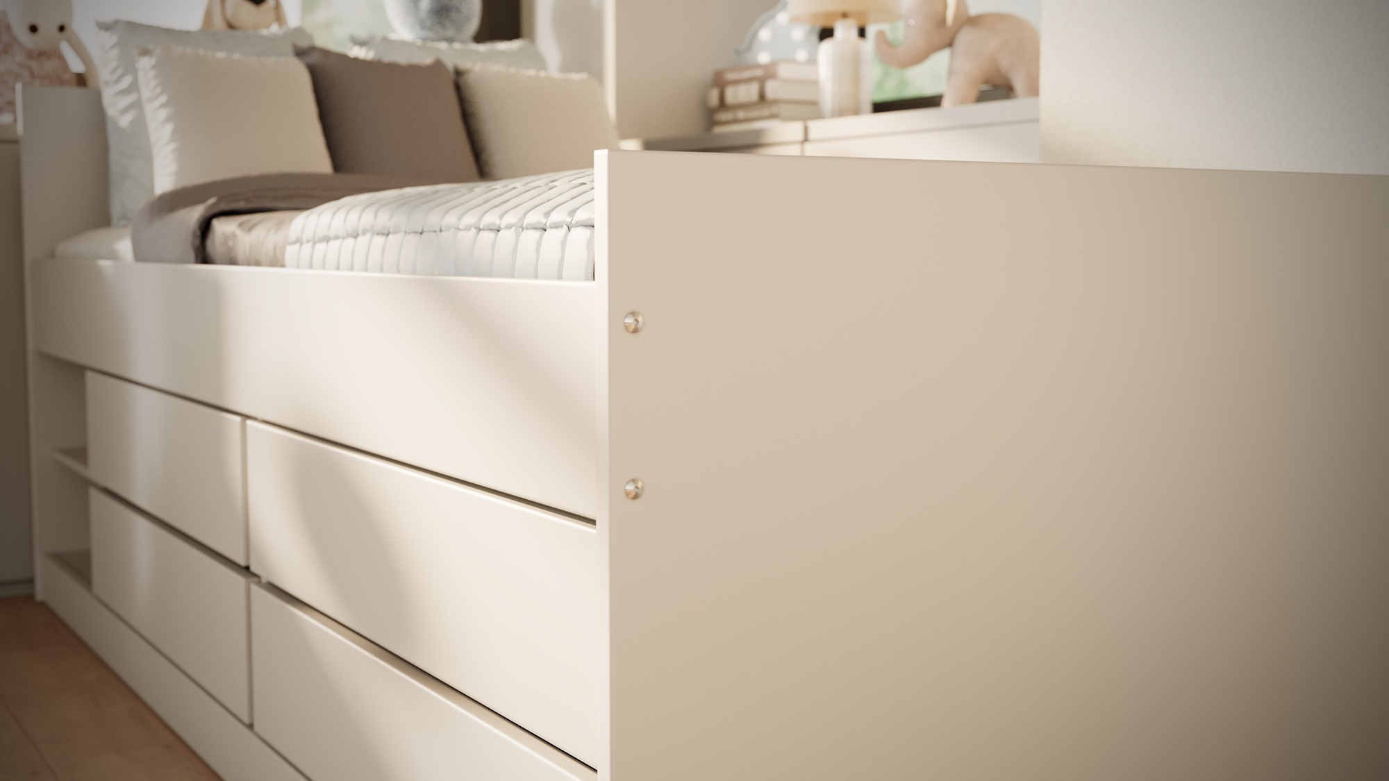 Łóżko Leon - materac piankowo-kokosowy