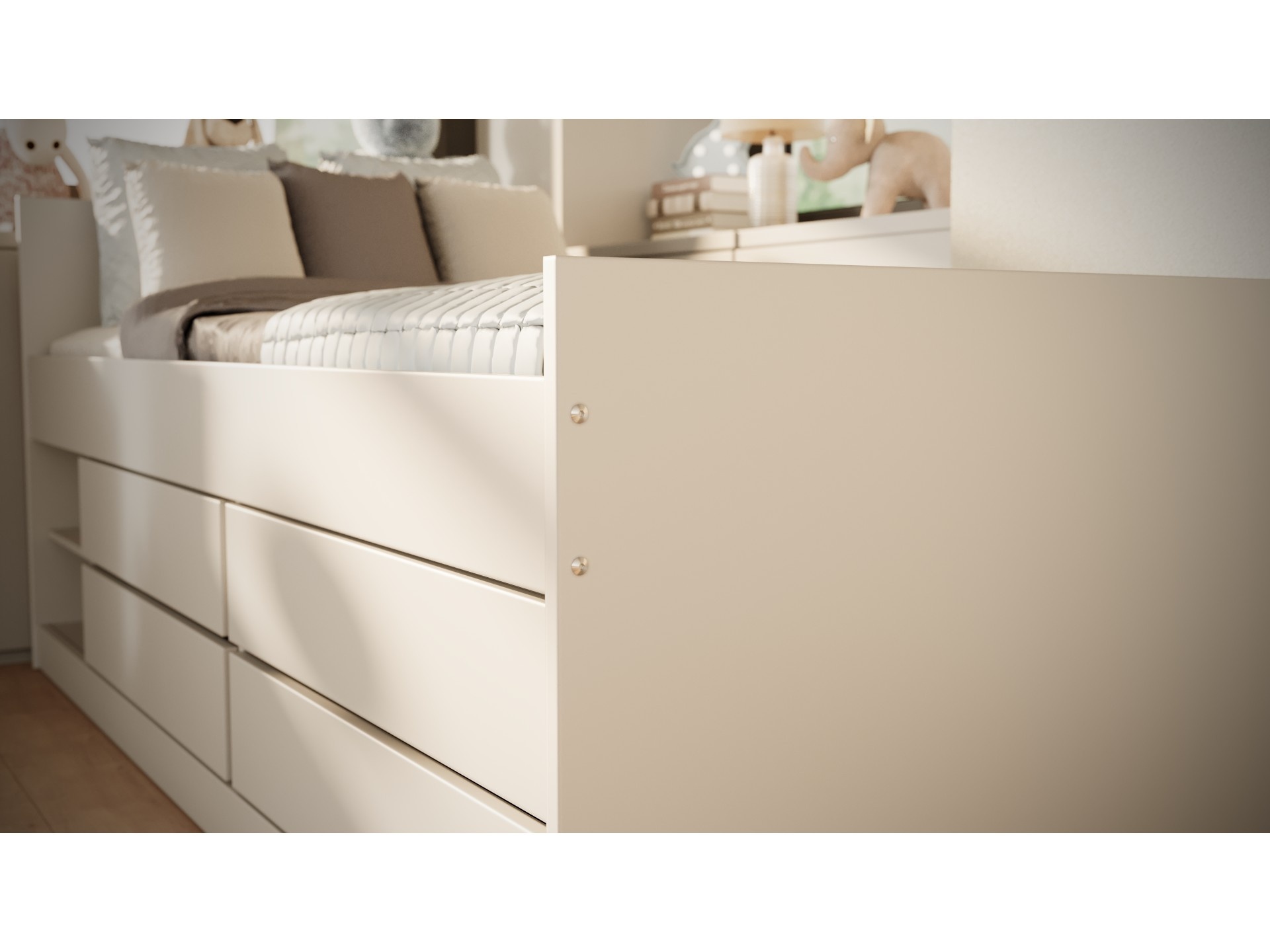 Łóżko Leon - materac piankowo-lateksowo-kokosowy