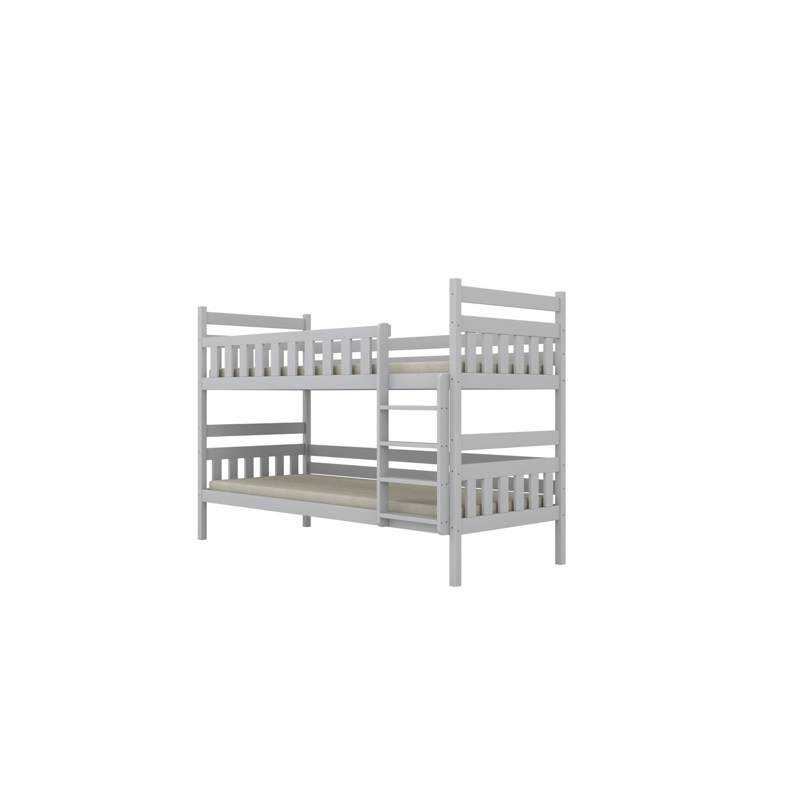 Łóżko Filip 160x80, Biały, Materac piankowy 160/80/8 - materac średniej twardości (+100zł)