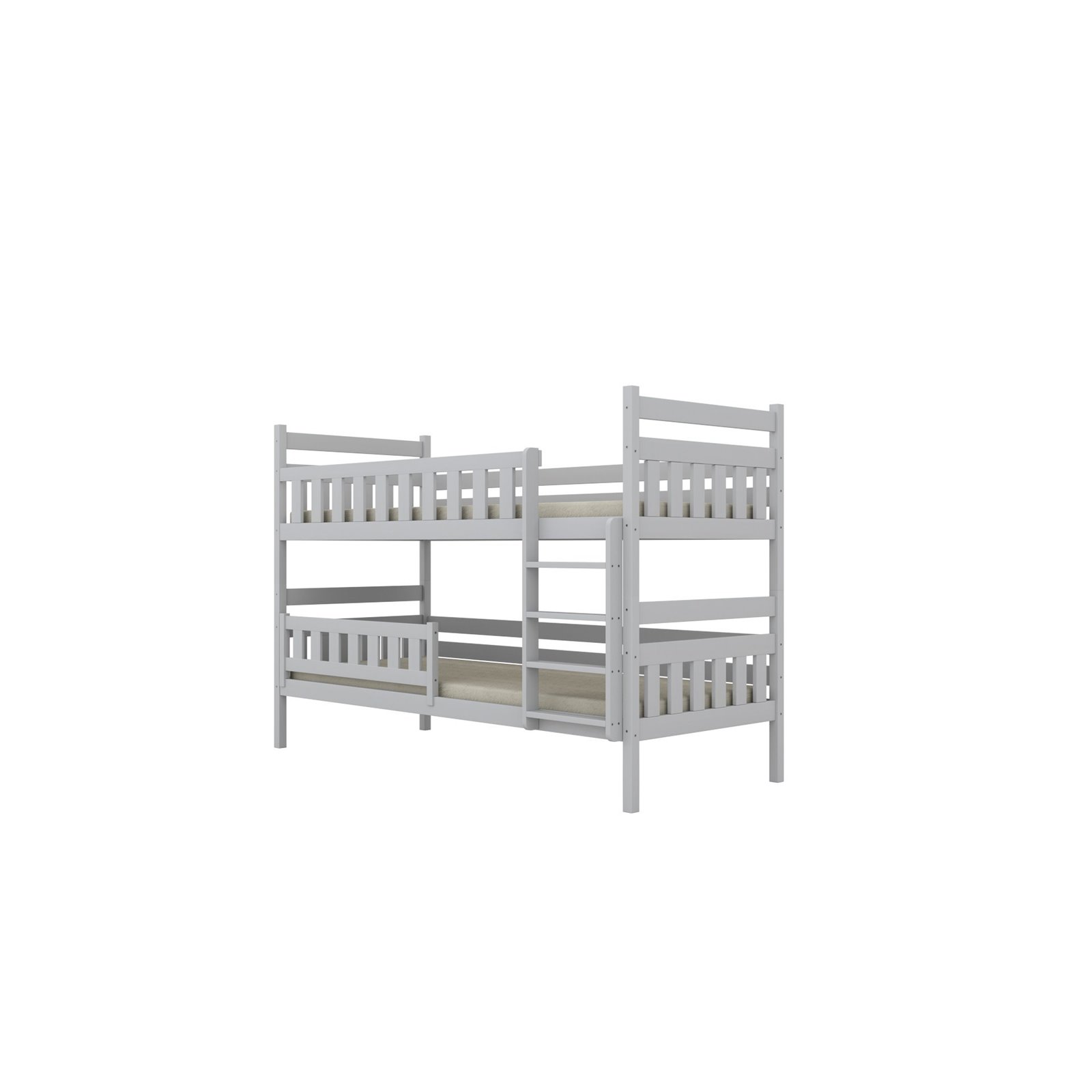 Łóżko Filip 160x80, Biały, Materac piankowy 160/80/8 - materac średniej twardości (+100zł)