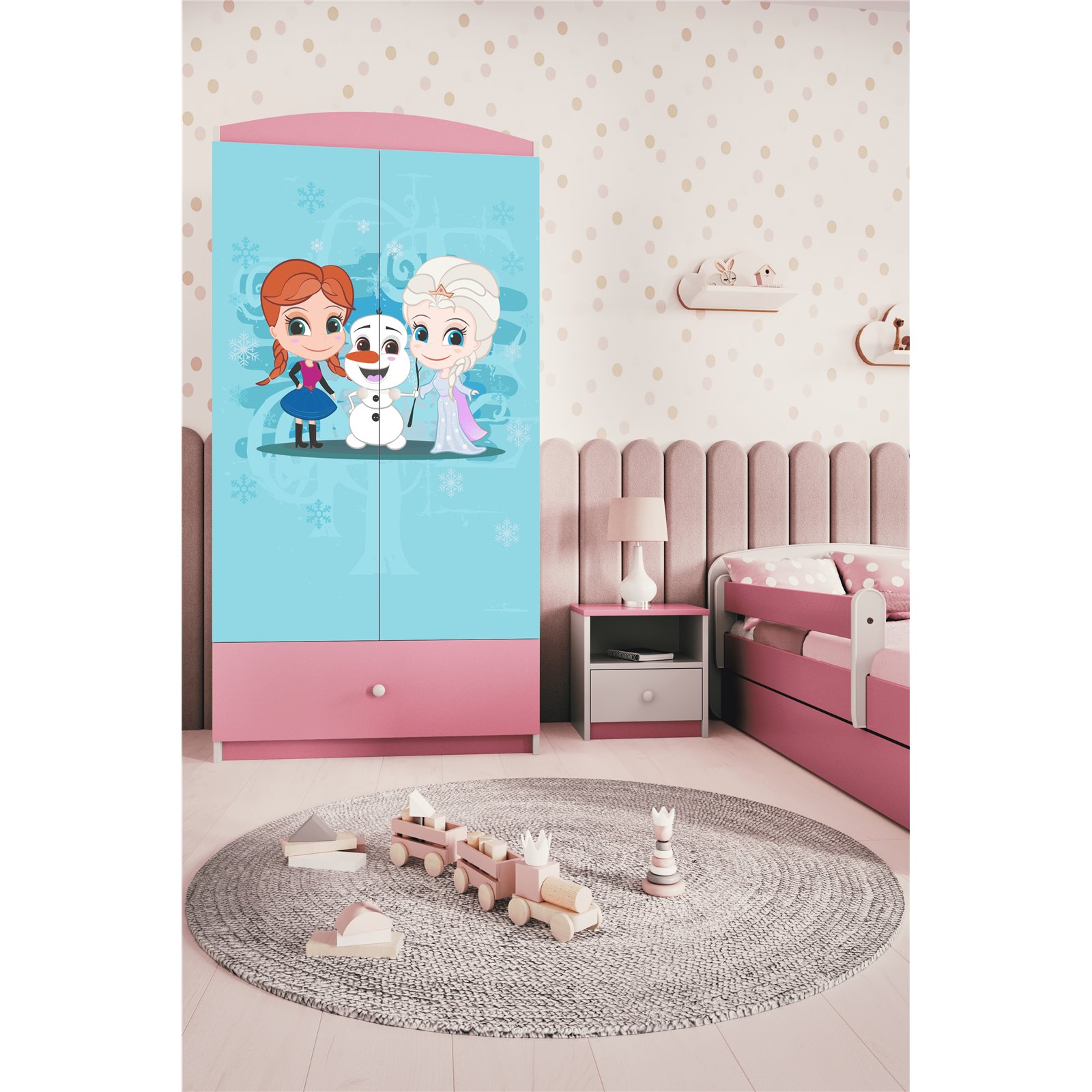 Szafa Babydreams - Kraina lodu Zielony