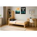 Łóżko Aleks 180x90, Bez materaca