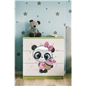 Komoda Babydreams - Panda Biały
