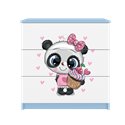 Komoda Babydreams - Panda Różowy