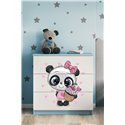 Komoda Babydreams - Panda Różowy