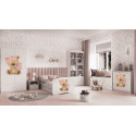 Łóżko dla dziecka Babydreams - Miś z kwiatkami
