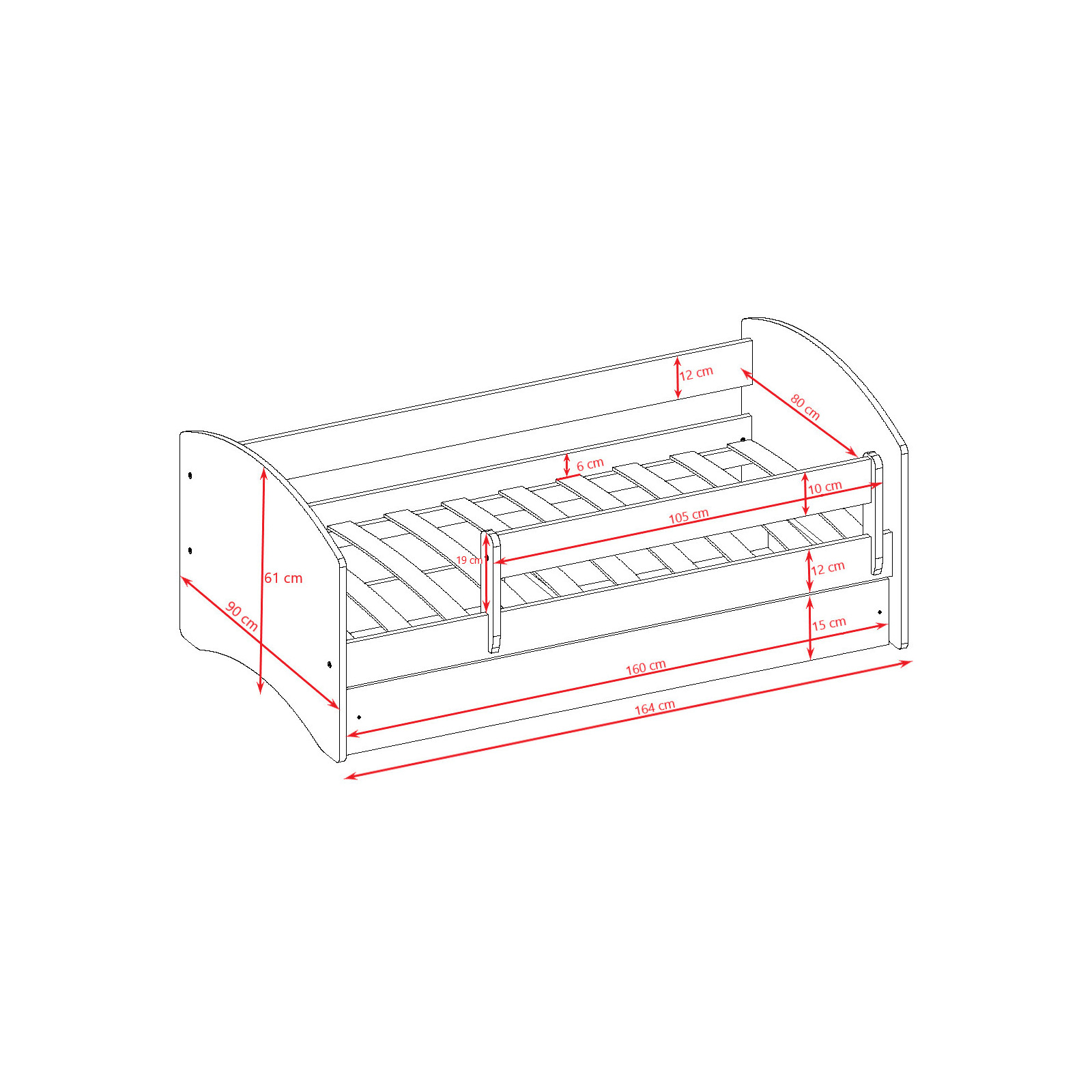 Łóżko dla chłopca Babydreams - Statek