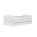 Łóżko dla dziewczynki Babydreams - Tańczące Króliczki