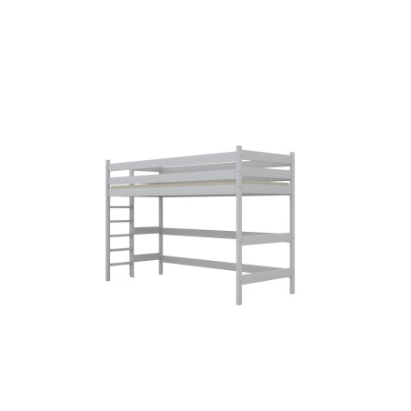 Łóżko Antek 1 - 180x90, kolor biały, materac piankowo-lateksowo-kokosowy