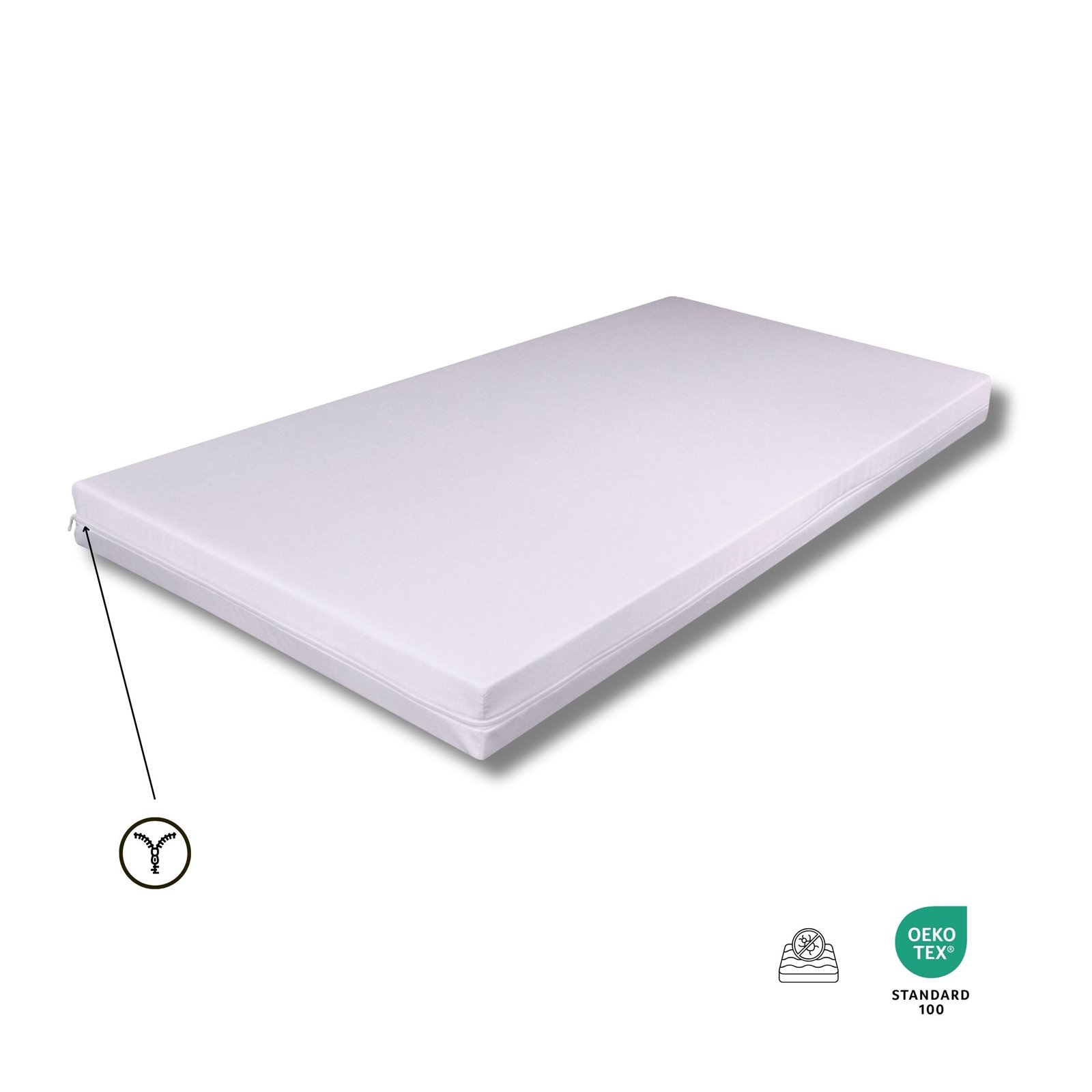 Materac piankowy dwustronny             140/70/8     