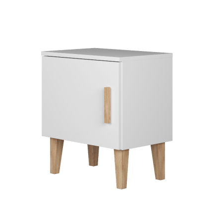 Szafka nocna Kubi biała