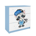 Komoda Babydreams Szop - kolor niebieski
