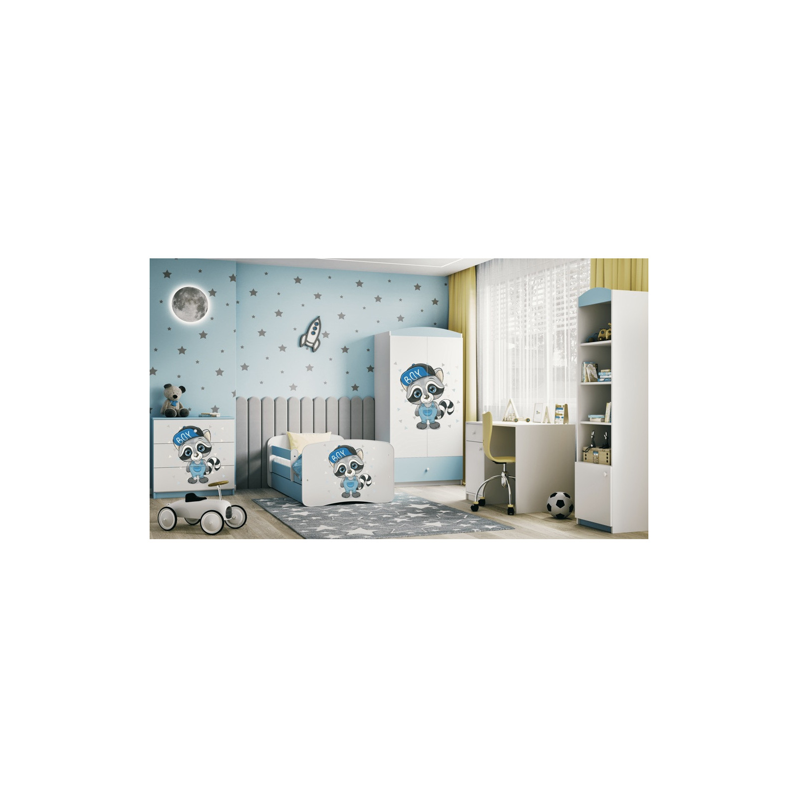 Szafa Babydreams Szop - kolor niebieski