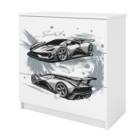 Komoda babydreams Auto sportowe