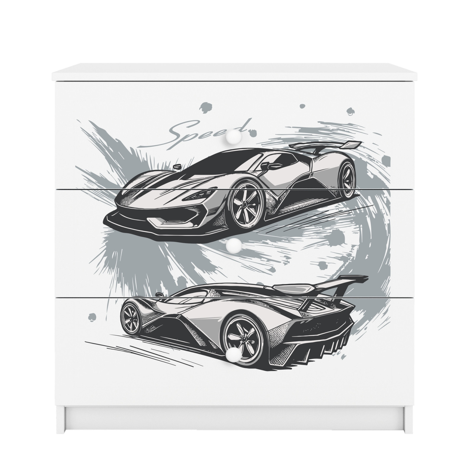 Komoda babydreams Auto sportowe