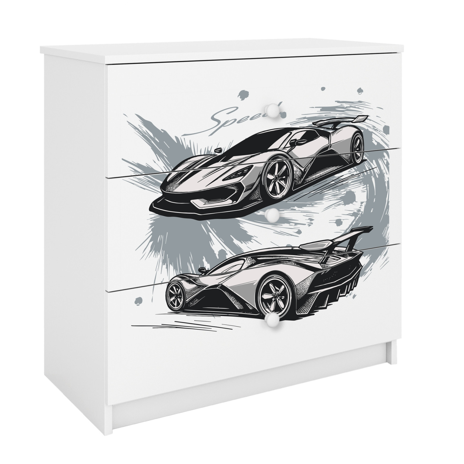 Komoda babydreams Auto sportowe