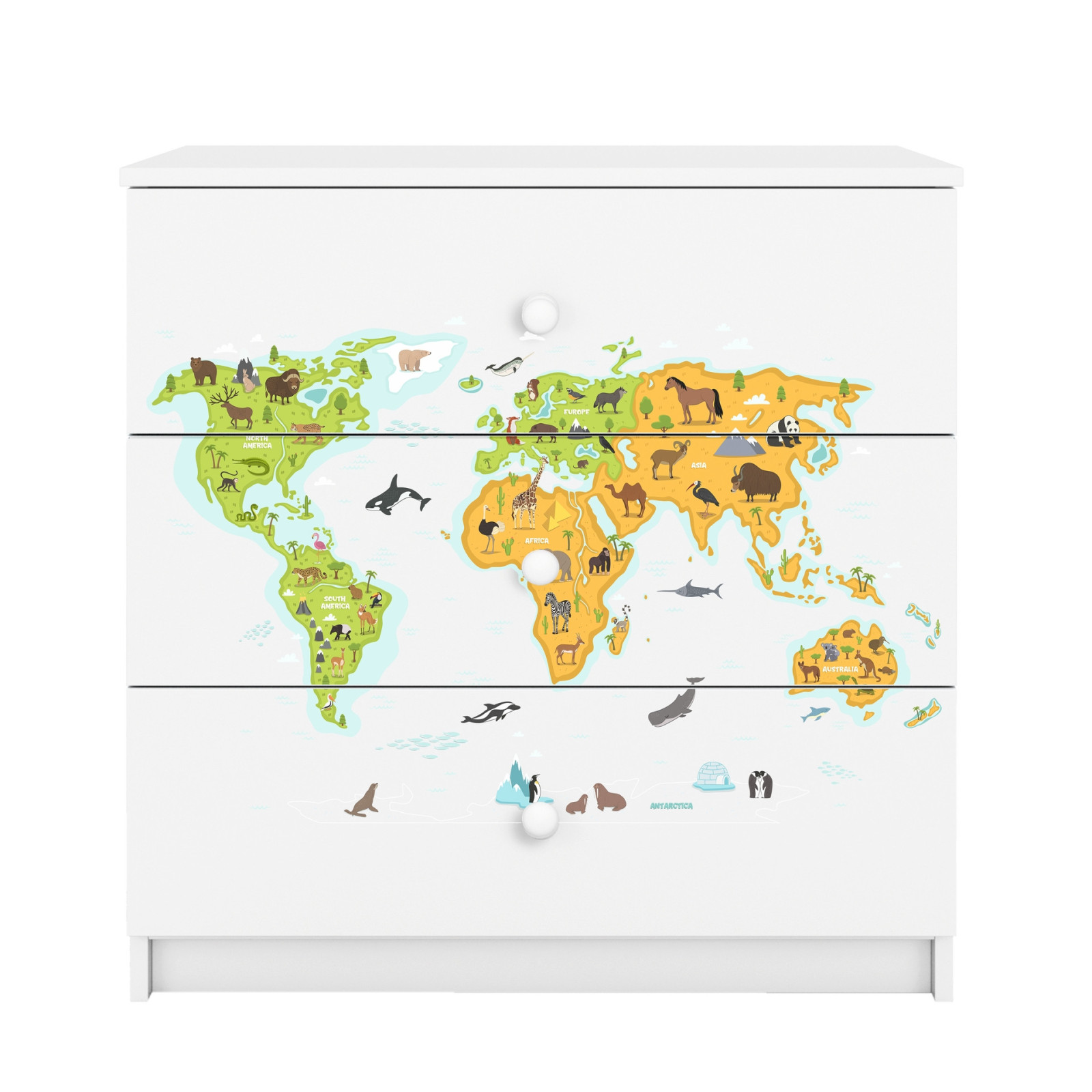 Komoda babydreams Mapa