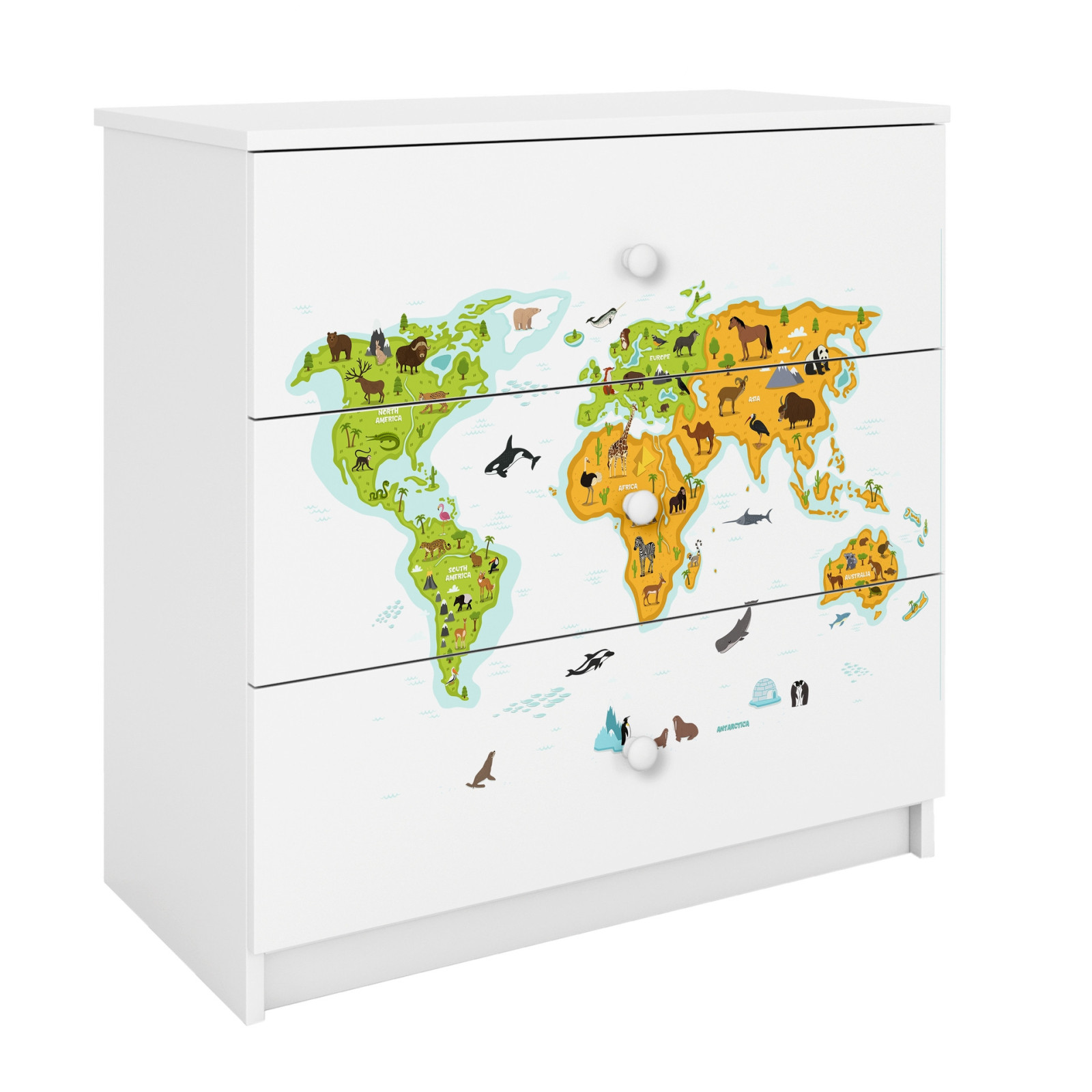 Komoda babydreams Mapa