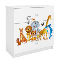 Komoda babydreams Zwierzęta