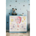 Komoda babydreams niebieska Balonik