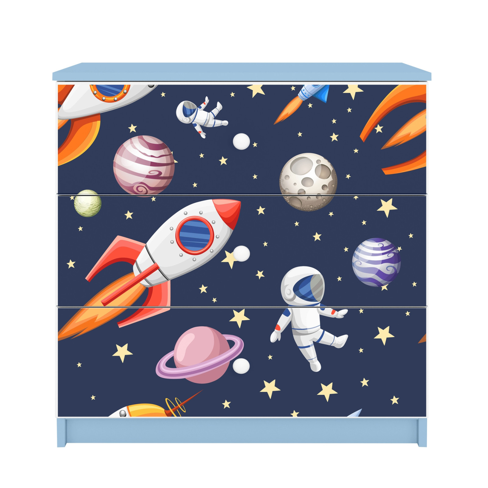 Komoda babydreams niebieska Kosmos