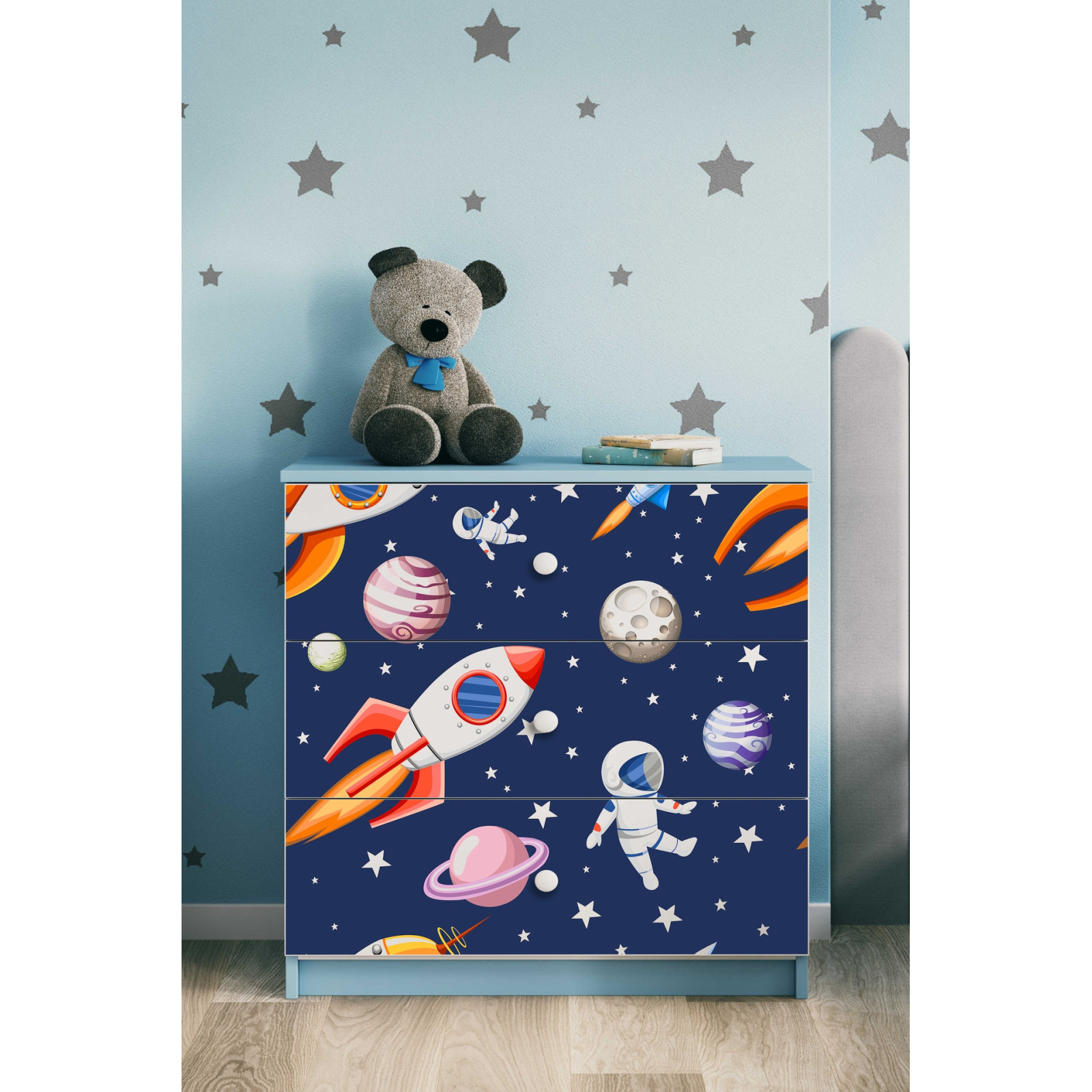 Komoda babydreams niebieska Kosmos