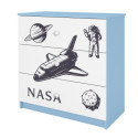 Komoda babydreams niebieska Nasa