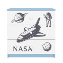 Komoda babydreams niebieska Nasa