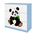 Komoda babydreams niebieska panda 2