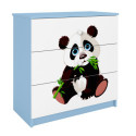 Komoda babydreams niebieska panda 2