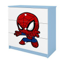 Komoda babydreams niebieska Spiderman