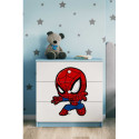 Komoda babydreams niebieska Spiderman