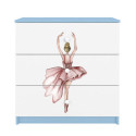 Komoda babydreams niebieska Tancerka