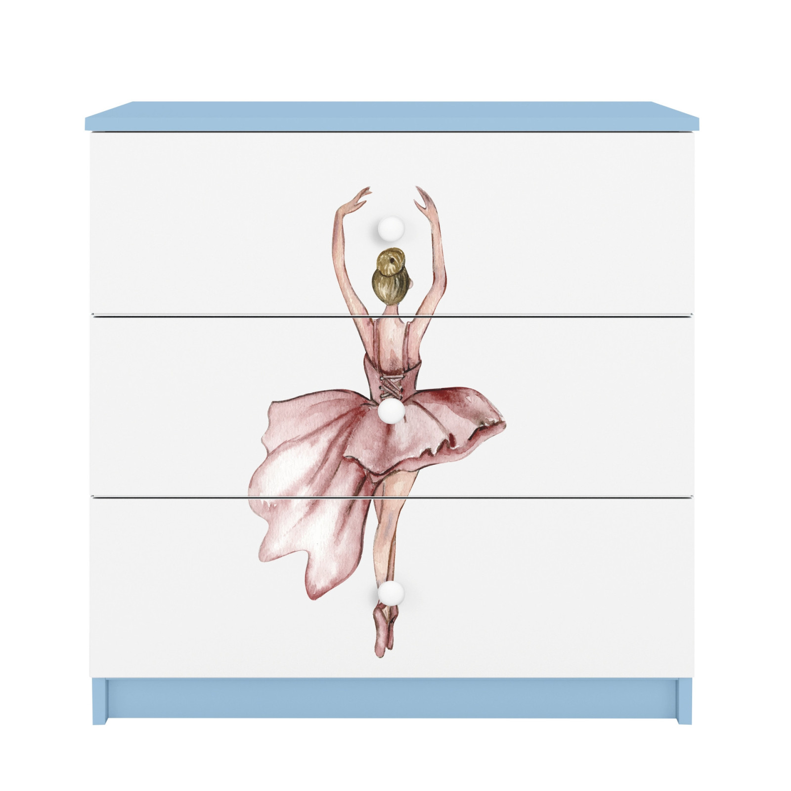 Komoda babydreams niebieska Tancerka