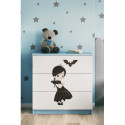 Komoda babydreams niebieska Wednesday
