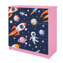 Komoda babydreams różowa Kosmos