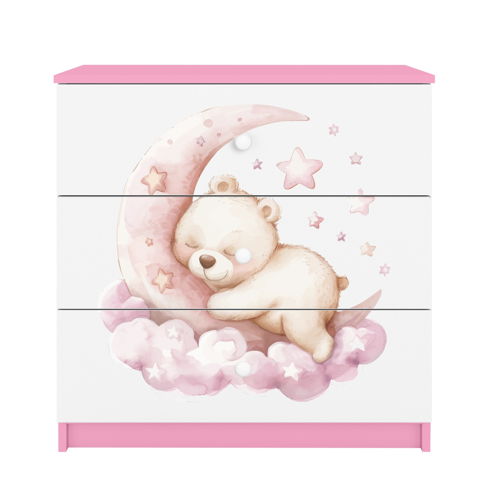 Komoda babydreams różowa Sen