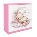 Komoda babydreams różowa Sen