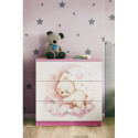 Komoda babydreams różowa Sen