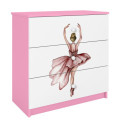 Komoda babydreams różowa Tancerka