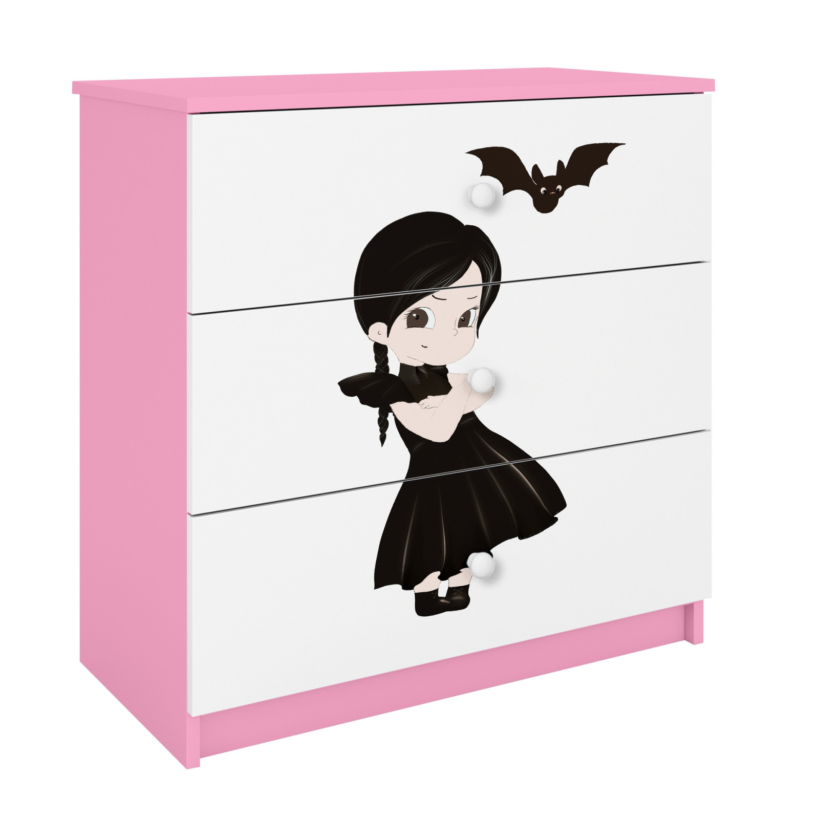 Komoda babydreams różowa Wednesday