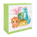 Komoda babydreams zielona Dinusie
