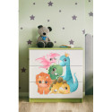 Komoda babydreams zielona Dinusie
