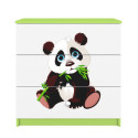 Komoda babydreams zielona panda 2