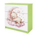Komoda babydreams zielona Sen