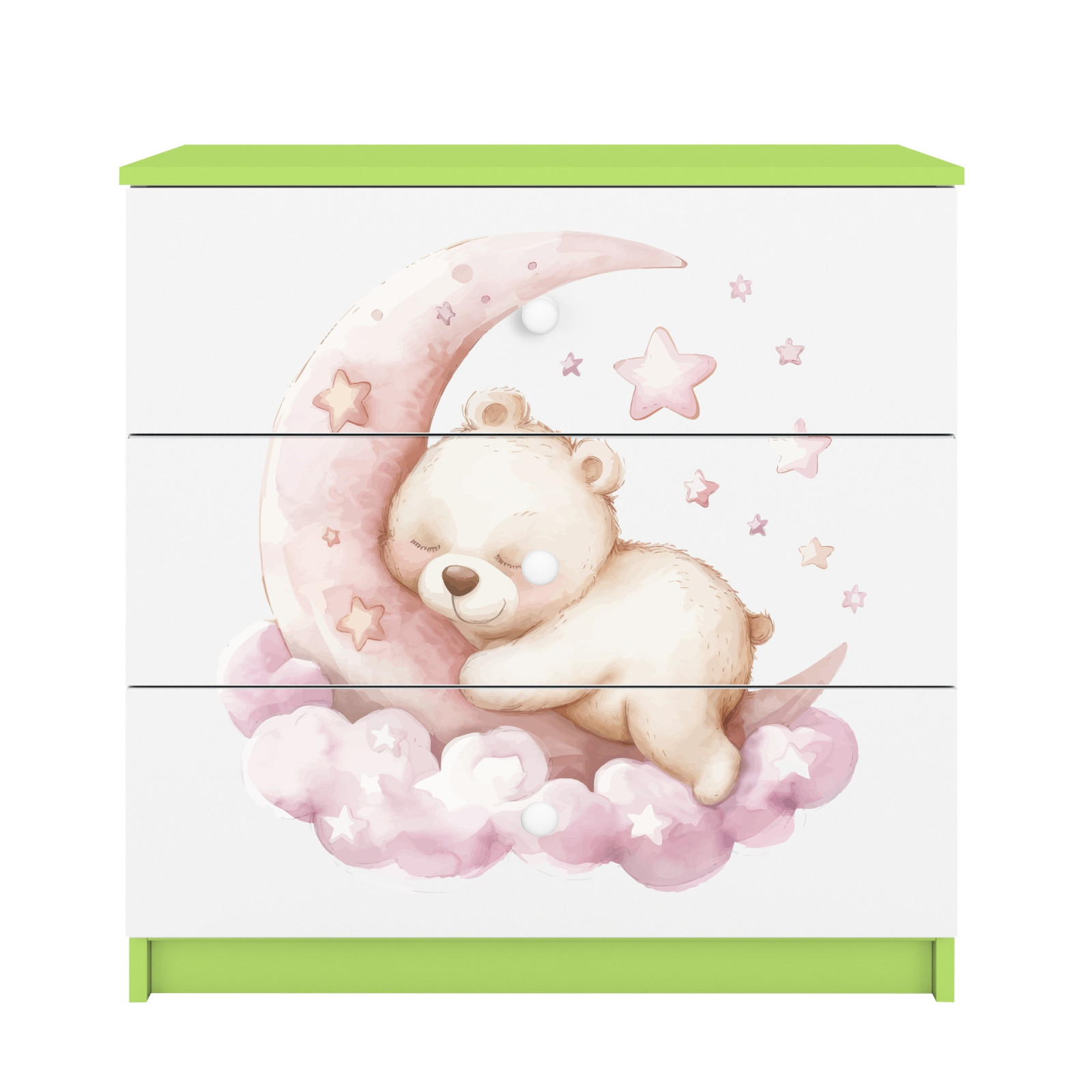 Komoda babydreams zielona Sen